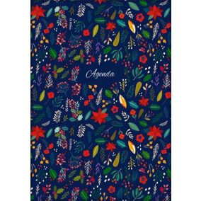   Naptár, tervező, A5, heti, DAYLINER, "Colors", Folk