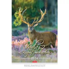   Naptár, fali, CSG "Vadász a Kárpát-medencében"
