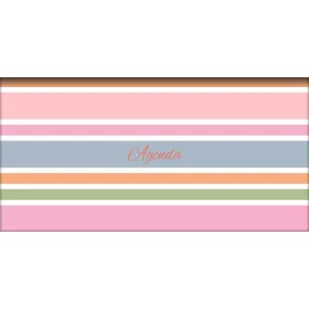   Zsebnaptár, fekvő elrendezésű, DAYLINER, "Colors Stripes"