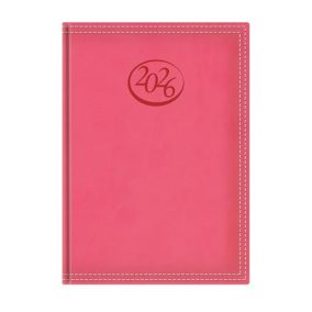   Naptár, tervező, B5, heti, TOPTIMER, "Ace", korallpiros