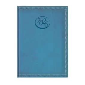   Naptár, tervező, A5, napi, TOPTIMER, "Ace", világoskék