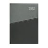 Naptár, tervező, B5, heti, TOPTIMER "Duplex", antracit-szürke