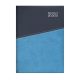 Naptár, tervező, B5, heti, TOPTIMER "Duplex", kék-világoskék
