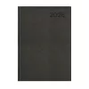 Naptár, tervező, A5, napi, TOPTIMER, "Economic", fekete