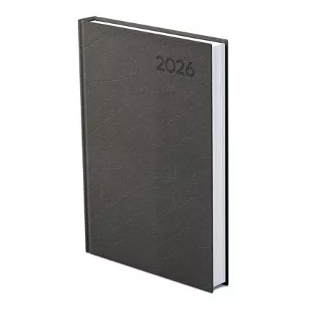 Naptár, tervező, A5, napi, TOPTIMER, "Economic", fekete