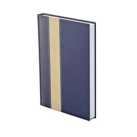 Naptár, tervező, A5, napi, TOPTIMER "Fashion", kék-bézs-kék