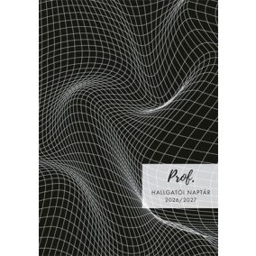   Hallgatói naptár, 2026/2027 tanév, A5, heti, TOPTIMER, fekete