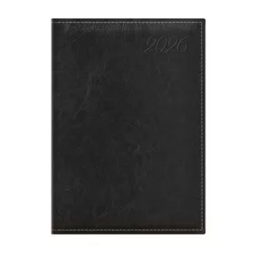   Naptár, tervező, B5, napi, TOPTIMER, "Image", fekete