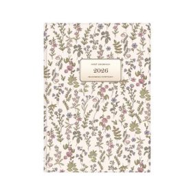   Naptár, tervező, B5, heti, TOPTIMER, "Joy", kis virág