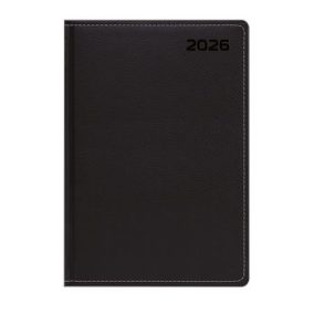   Naptár, tervező, B5, heti, TOPTIMER, "Queen" fekete