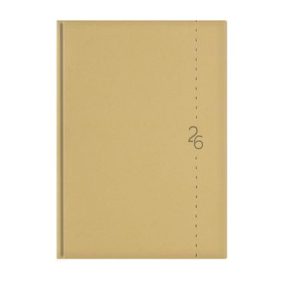   Naptár, tervező, B5, heti, TOPTIMER "Linea", bézs