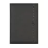 Naptár, tervező, B5, heti, TOPTIMER "Linea", sötétszürke