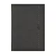 Naptár, tervező, B5, heti, TOPTIMER "Linea", sötétszürke