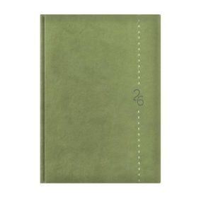   Naptár, tervező, B5, heti, TOPTIMER "Linea", zöld