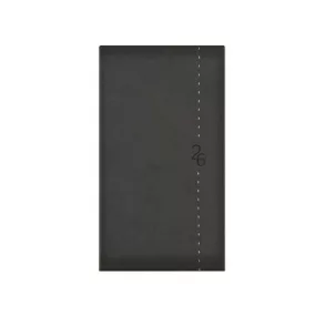   Zsebnaptár, álló elrendezésű, TOPTIMER "Linea", sötétszürke