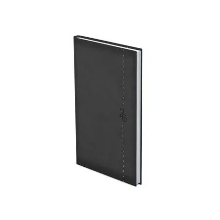 Zsebnaptár, álló elrendezésű, TOPTIMER "Linea", sötétszürke