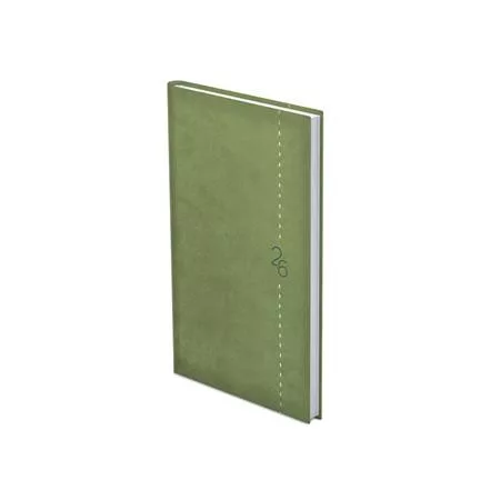Zsebnaptár, álló elrendezésű, TOPTIMER "Linea", zöld