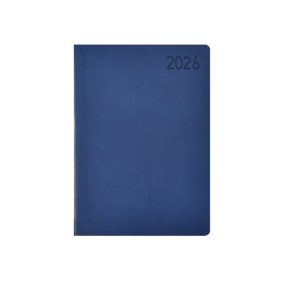   Naptár, tervező, B6, heti, TOPTIMER "Madeira", kék-narancs