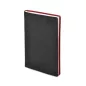   Naptár, tervező, A5, napi, TOPTIMER "Madeira", fekete-bordó