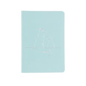   Naptár, tervező, B6, heti, TOPTIMER "Pastel", kék