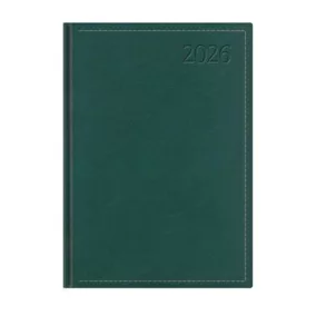   Naptár, tervező, A4, heti, TOPTIMER "Traditional", zöld