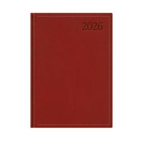   Naptár, tervező, B5, heti, TOPTIMER "Traditional", bordó