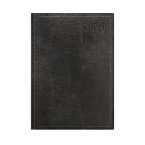   Naptár, tervező, B5, heti, TOPTIMER "Traditional", fekete