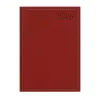 Naptár, tervező, B5, napi, TOPTIMER "Traditional", bordó