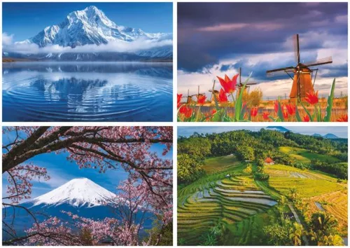 Naptár, fali, TOPTIMER, "Varázslatos tájakon"