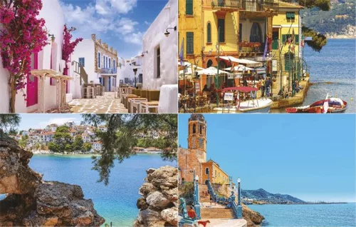 Naptár, fali, TOPTIMER, "Mediterrán"