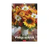 Naptár, fali, TOPTIMER "Virágcsokrok"