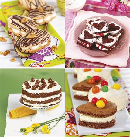 Naptár, fali, TOPTIMER "Desszertek"