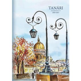   Tanári zsebkönyv, 2026/2027 tanév, A5, heti, TOPTIMER, "City"