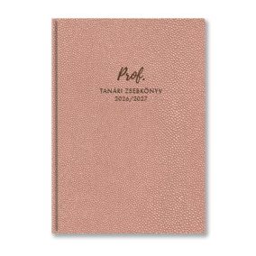   Tanári zsebkönyv, 2026/2027 tanév, A5, heti, TOPTIMER, púder bubble