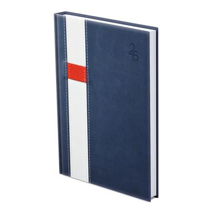 Naptár, tervező, B5, heti, TOPTIMER "Vario", kék-fehér