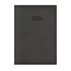 Naptár, tervező, A4, napi, TOPTIMER "Wide", fekete