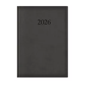   Naptár, tervező, A4, napi, TOPTIMER "Wide", fekete