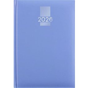   Naptár, tervező, A5, heti, DAYLINER, "MyPastel", kék