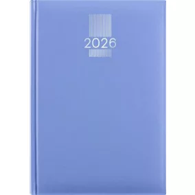   Naptár, tervező, A5, napi, DAYLINER, "MyPastel", kék