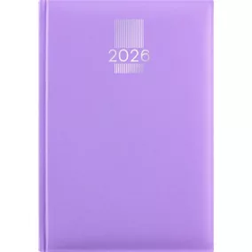   Naptár, tervező, A5, napi, DAYLINER, "MyPastel", lila