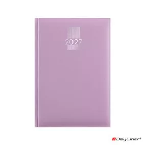   Naptár, tervező, A5, napi, DAYLINER, "MyPastel", lila