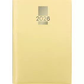   Naptár, tervező, A5, napi, DAYLINER, "MyPastel", sárga