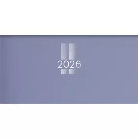   Zsebnaptár, fekvő elrendezésű, DAYLINER, "MyPastel", kék