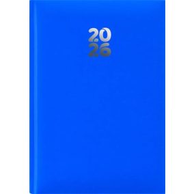   Naptár, tervező, A5, heti, DAYLINER, "Pannon", kék