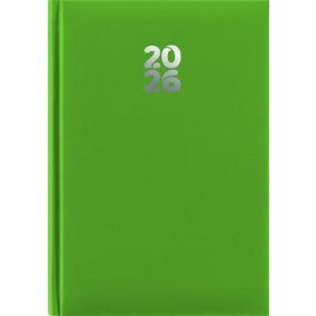   Naptár, tervező, A5, heti, DAYLINER, "Pannon", világoszöld