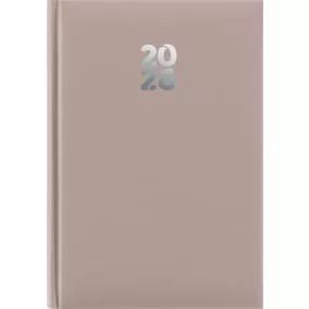   Naptár, tervező, A5, napi, DAYLINER, "Pannon", natúr