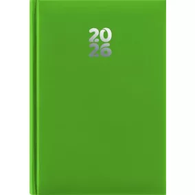   Naptár, tervező, A5, napi, DAYLINER, "Pannon", világoszöld
