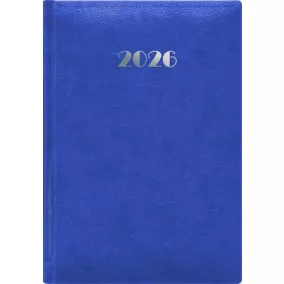   Naptár, tervező, A5, napi, DAYLINER, "Pellana", kék