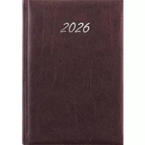   Naptár, tervező, A5, napi, DAYLINER, "Rebel", antracit