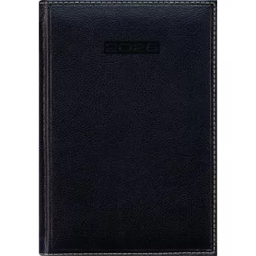   Naptár, tervező, B5, heti, DAYLINER, "Sherwood", fekete